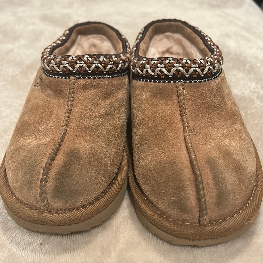 Toddler UGG Tasman II Slippers Slip On Chestnut Size 9